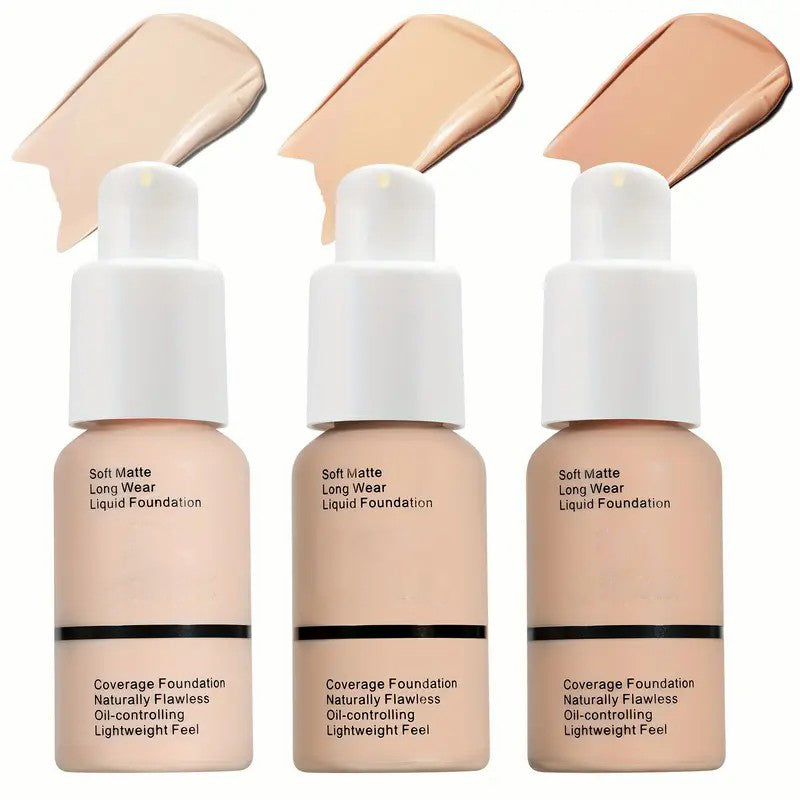 ✨Matte Silky Full Coverage Liquid Foundation