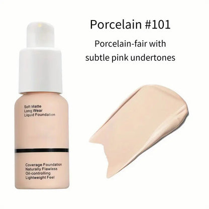 ✨Matte Silky Full Coverage Liquid Foundation